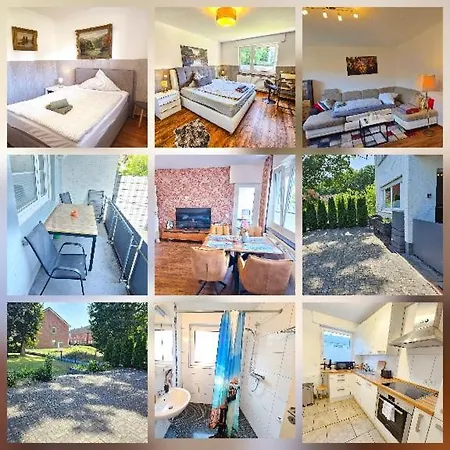 Ecocube 14 - 3 Private Apartments, Max 14 Gaeste, 7 Betten, Terrasse, Garten Lägenhet