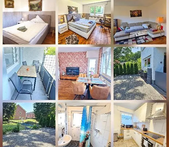 Ecocube 14 - 3 Private Apartments, Max 14 Gaeste, 7 Betten, Terrasse, Garten 公寓